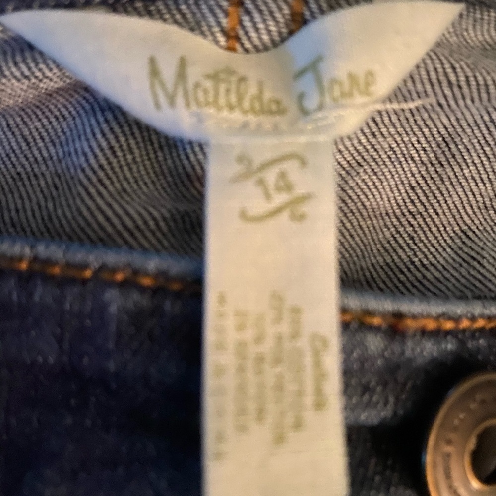 Matilda Jane medium wash skinny jeans
